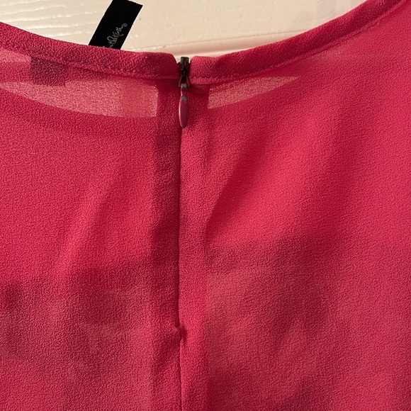 Kut from the Kloth fuchsia pink floral blouse XL - Picture 6 of 6